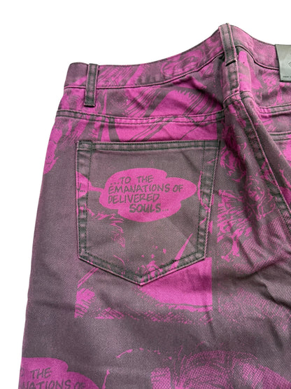 The Crow Comic Purple Denim