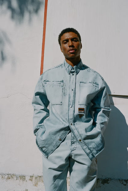 X Union 30th Anv. Washed Heavy Shirt Jacket