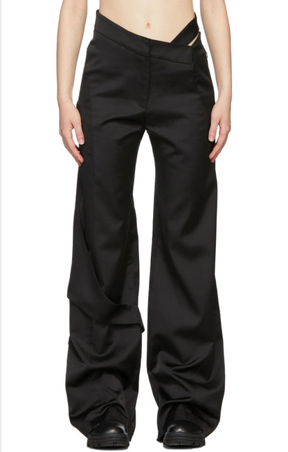 Tailored Satin Tech Trouser Pant