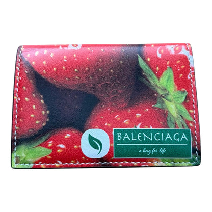 2024 Antwerp Produce Strawberry Compact Wallet
