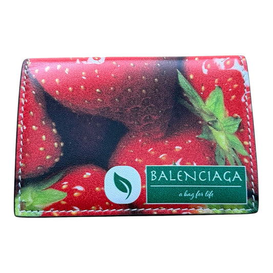 2024 Antwerp Produce Strawberry Compact Wallet