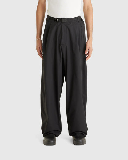 Belted Baggy Tech Trousers