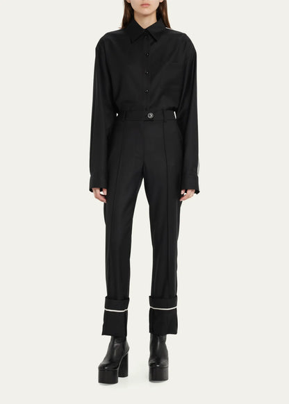 FW22 Cuffed Straight Trouser