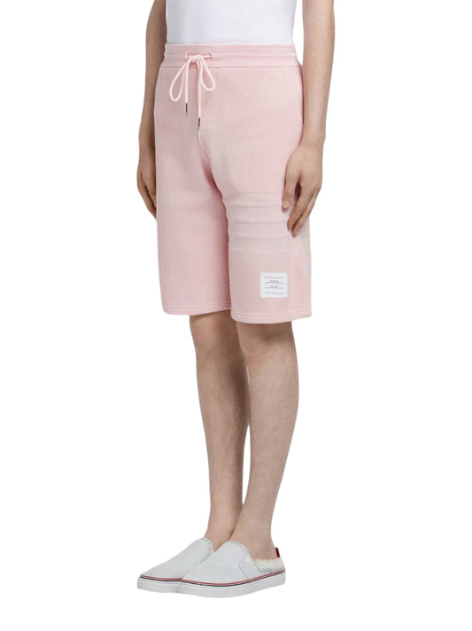 Honeycomb Pique Pink Sweatshort