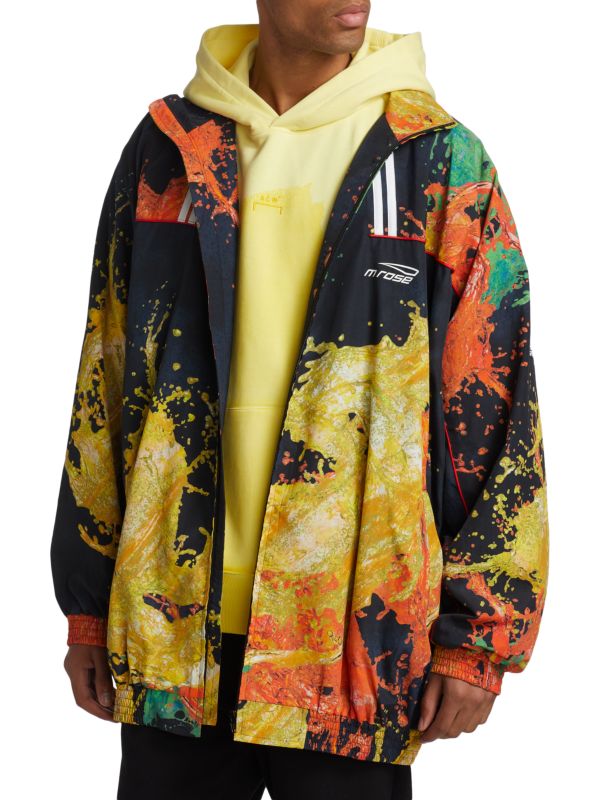 Oversized Splash Windbreaker