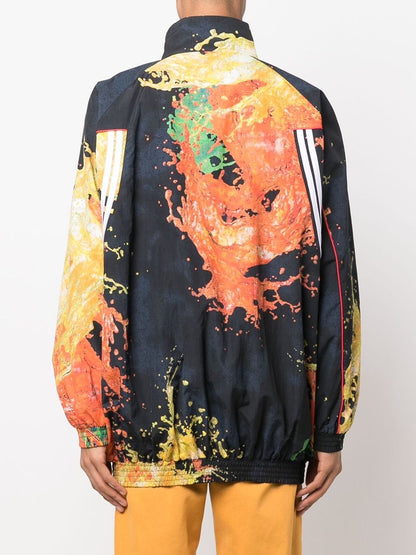 Oversized Splash Windbreaker