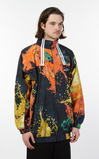 Oversized Splash Windbreaker