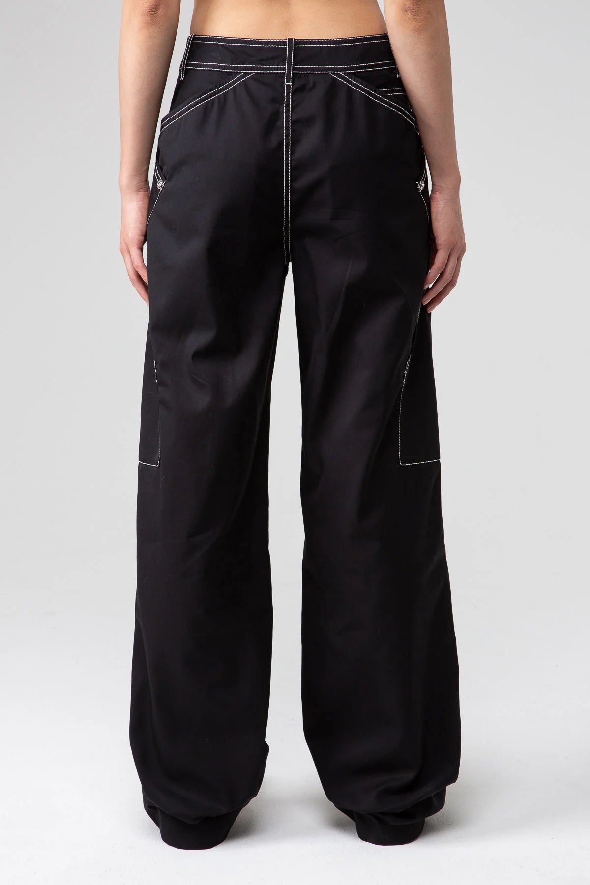 2023 Runway Black Bran Carpenter Trouser