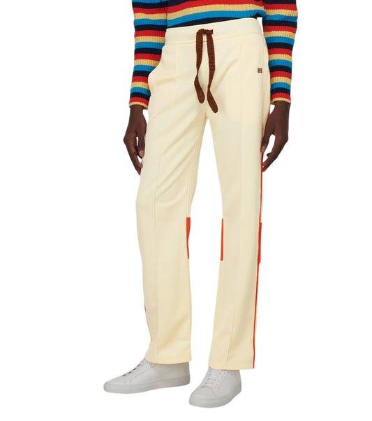 Pale Yellow Percussion Track Pant