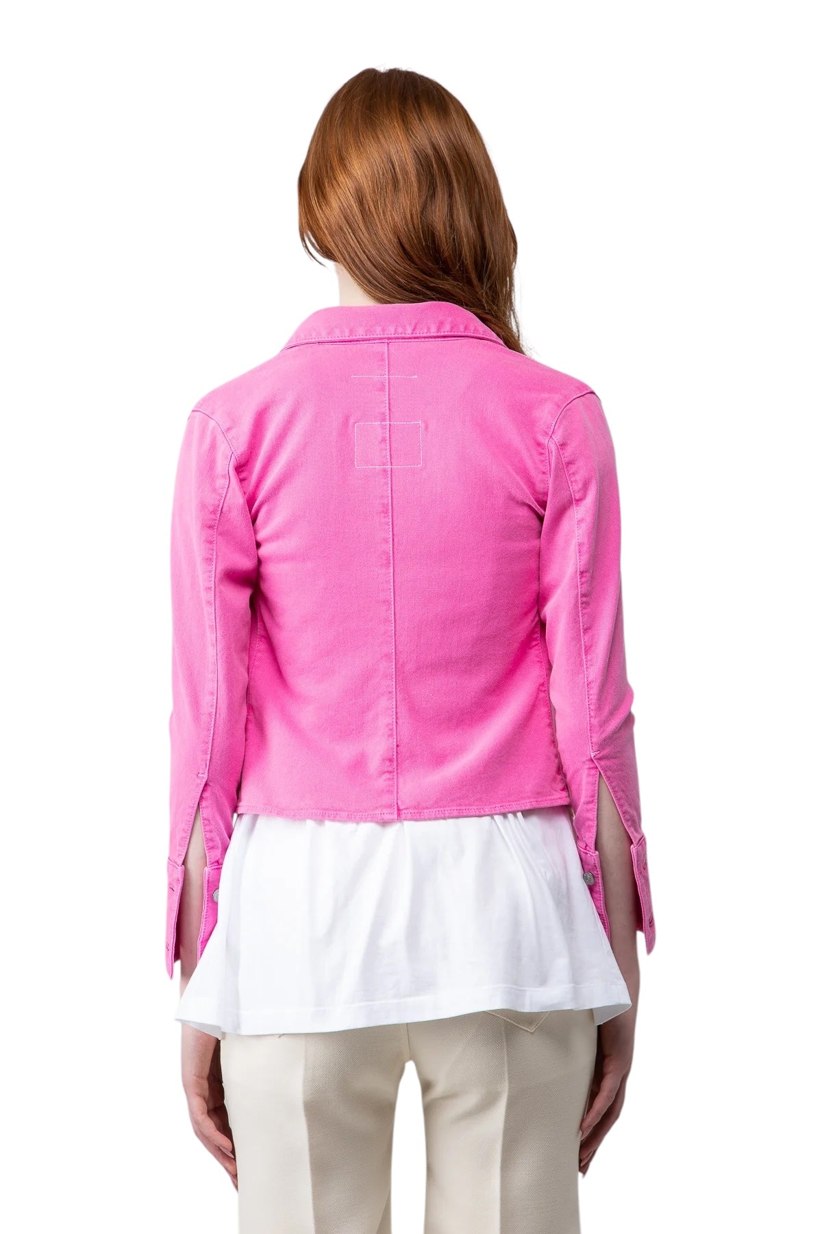 Denim Button Up Shirt Jacket