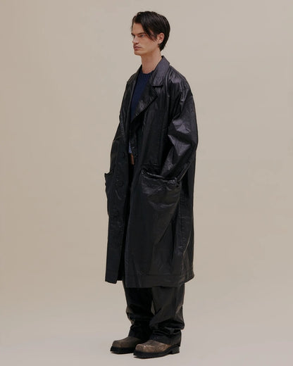 Nylon Oversized Trench