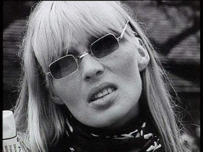 X Velvet Underground “Fatale” Gold Sunglasses