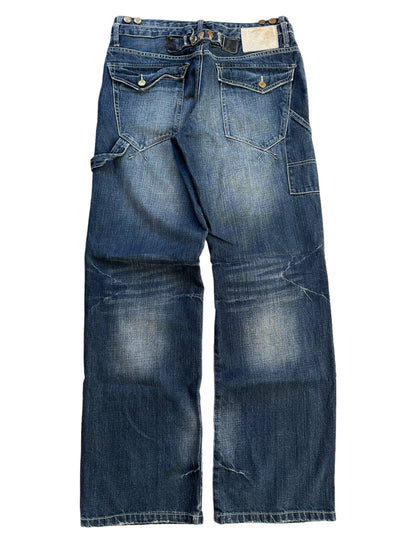 Fade Treated Carpenter Denim