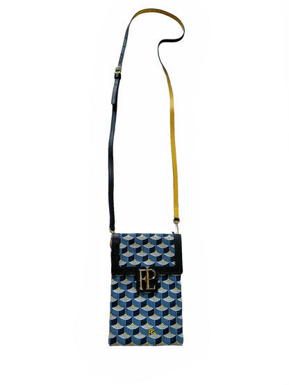 Call Me 12 Blue Saga Jacquard Pouch