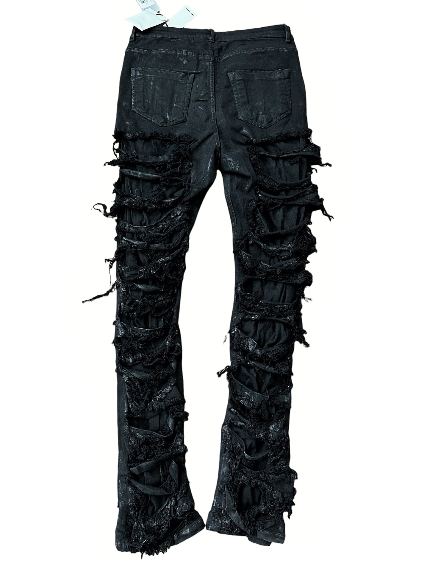 Destroyed Detroit Cut Layer Denim