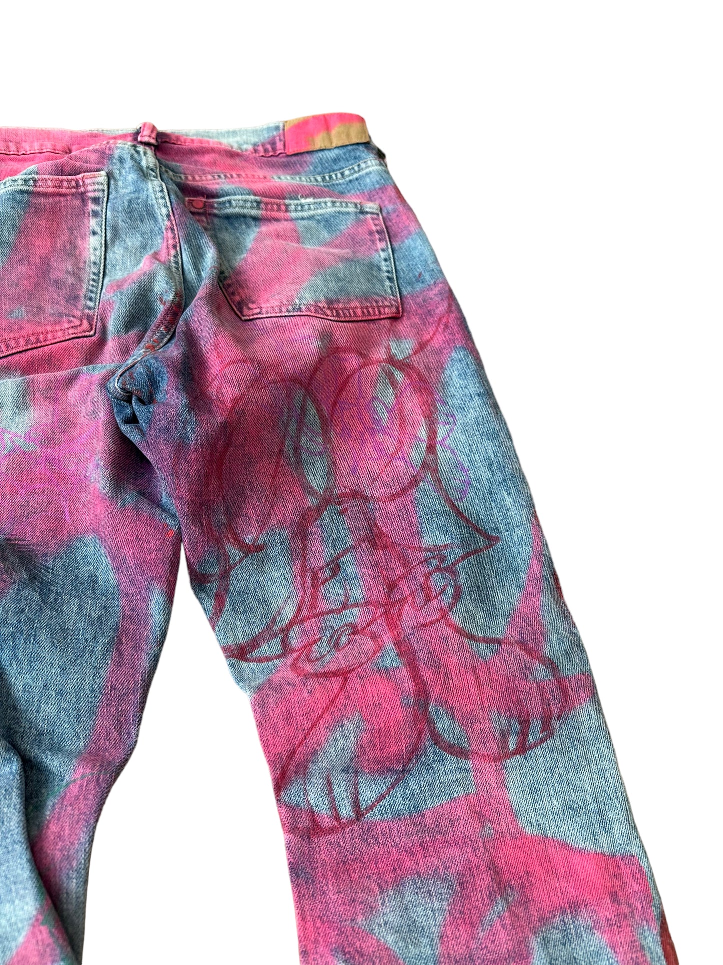 Skoloct 1/1 Graffiti Art Denim