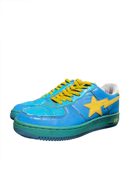 OG Blue Yellow Bapesta