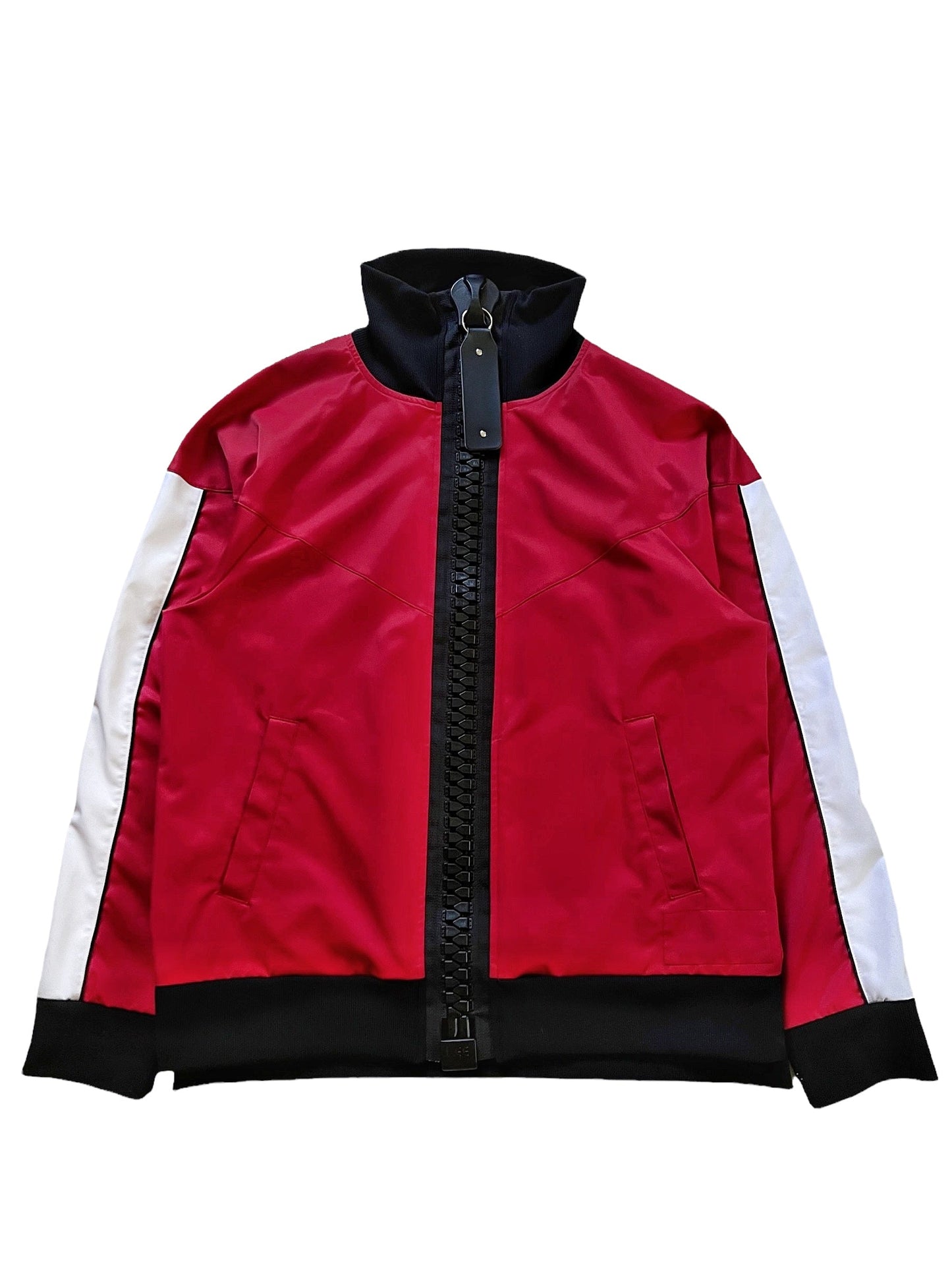 Big Zip Viscose Track Jacket