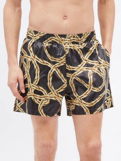 Gold Chain Swim Shorts