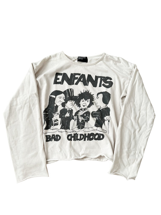 Bad Childhood Cropped Long Sleeve