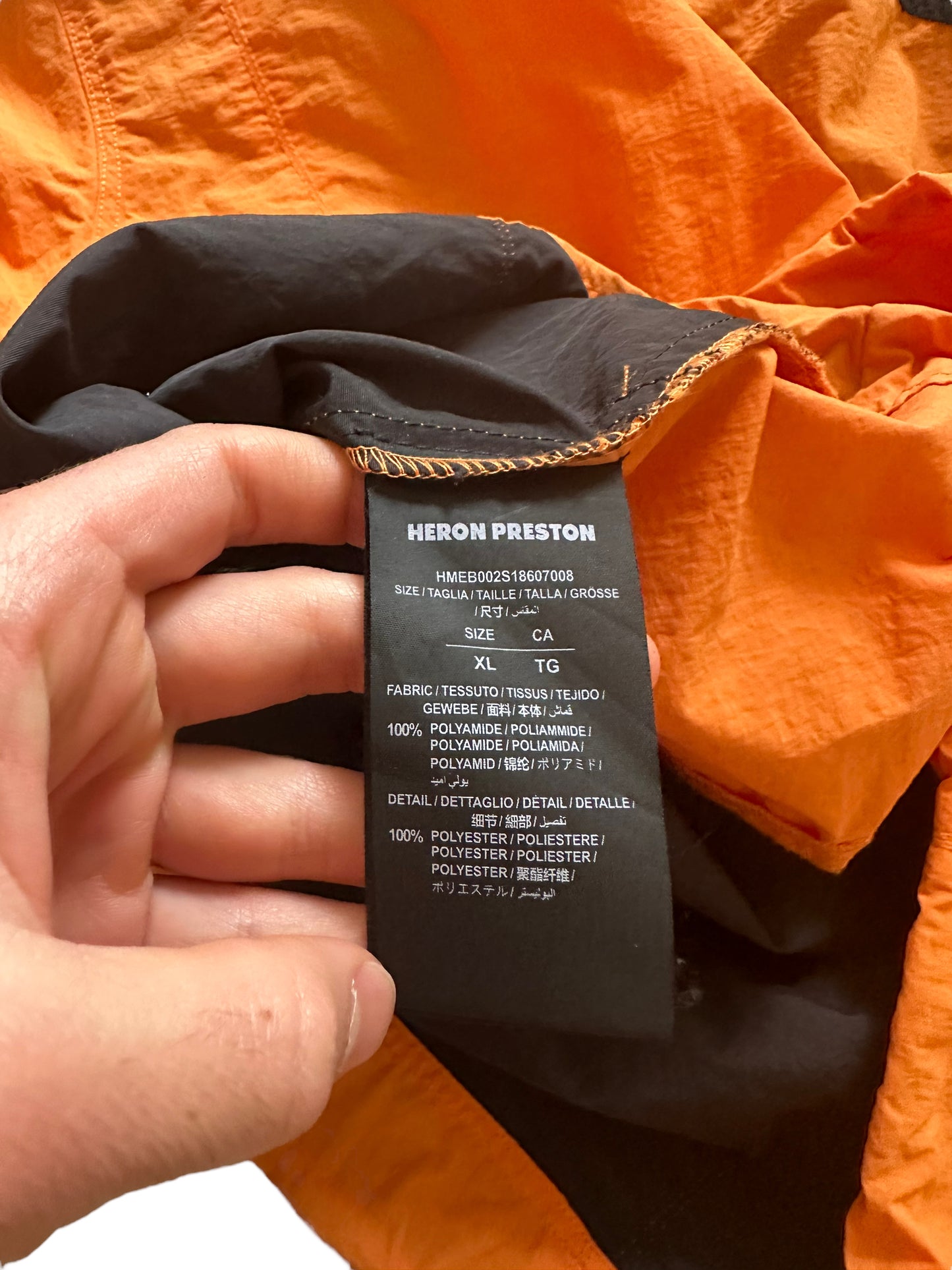 OG CTNB Orange Heron Anorak