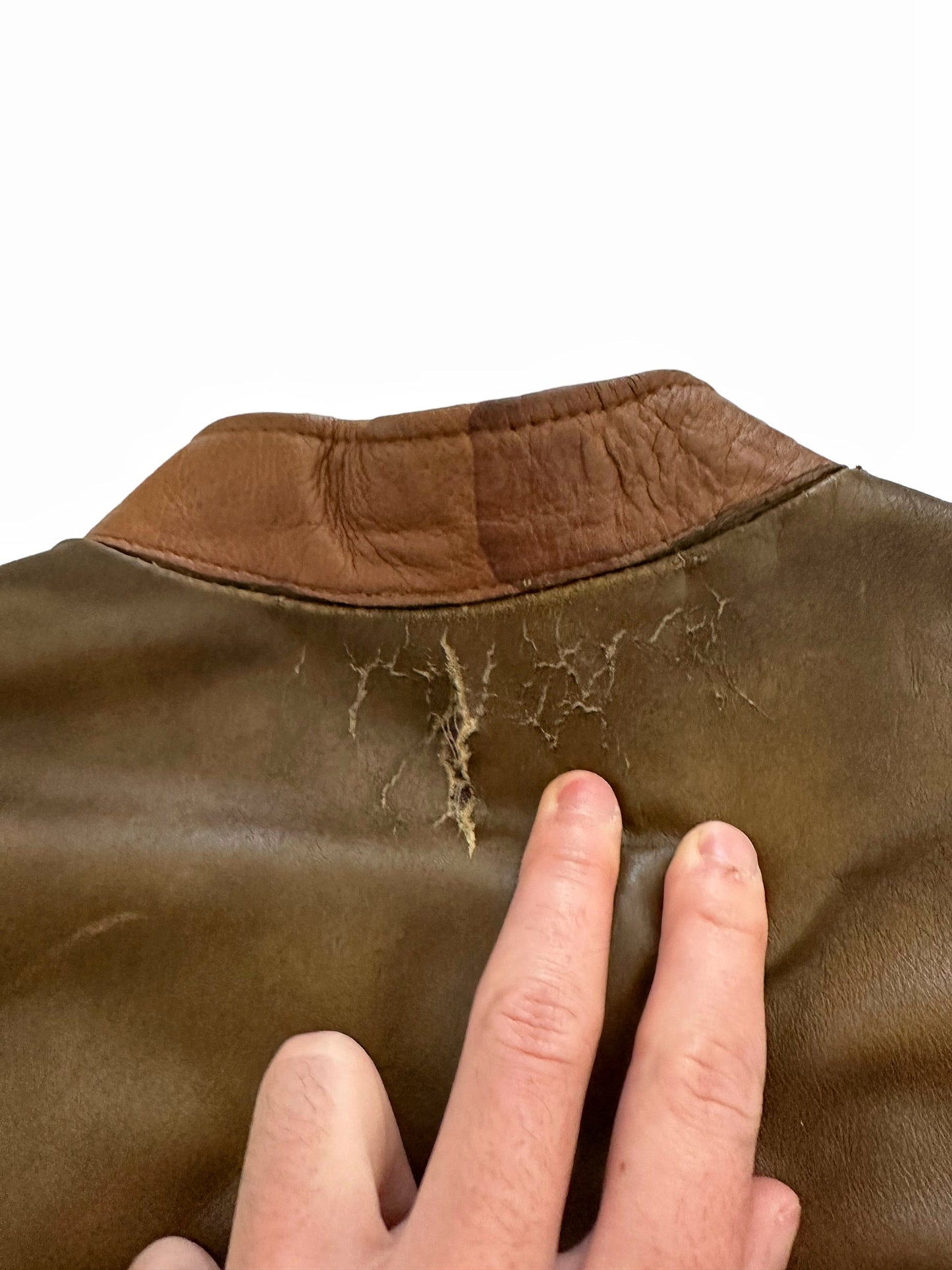 1960’s Perfecto Cafe Racer Leather Jacket