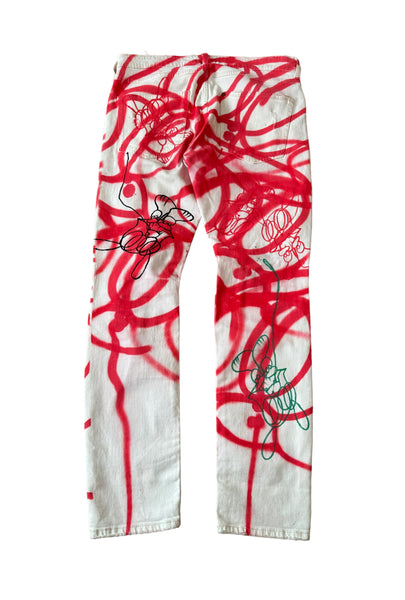 2013 1/1 Skoloct Graffiti Denim