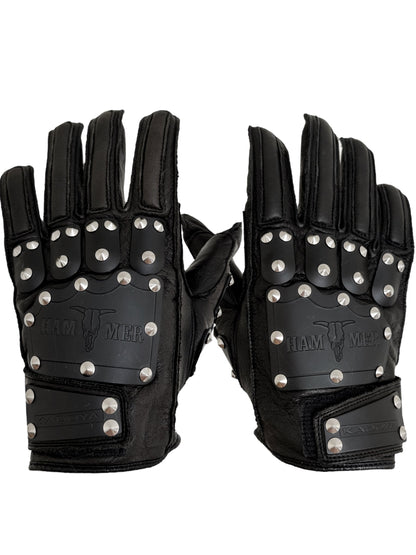 HAMMER Studded Armor Gloves