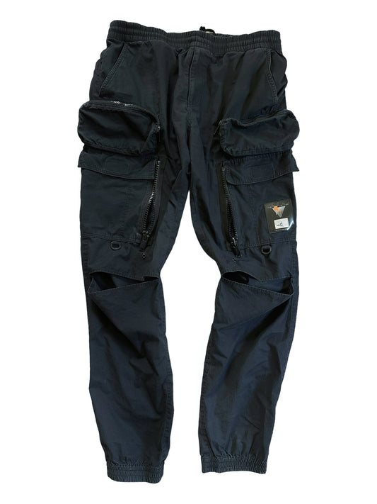 SS19 3D Cargo Split Knee Pants