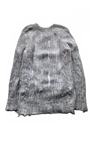 Oversized Destroyed Knit Sweater