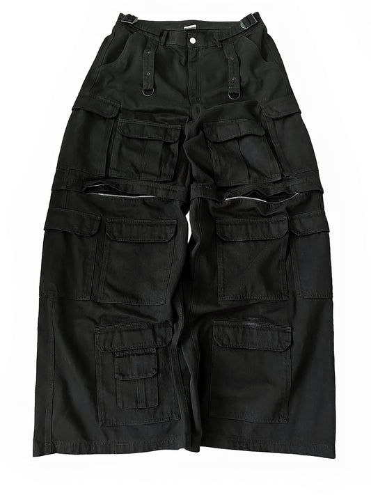 Heavy Modular Raver Cargo Denim