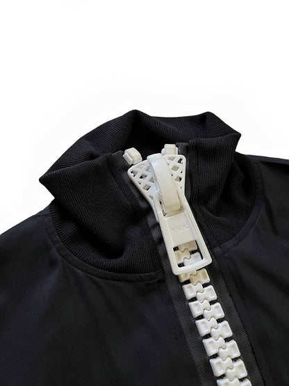 Big Zipper Viscose Track Jacket