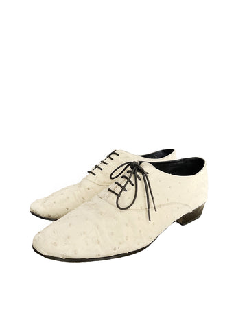 Ostrich Lace Up Derby