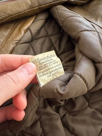 1960’s Perfecto Cafe Racer Leather Jacket