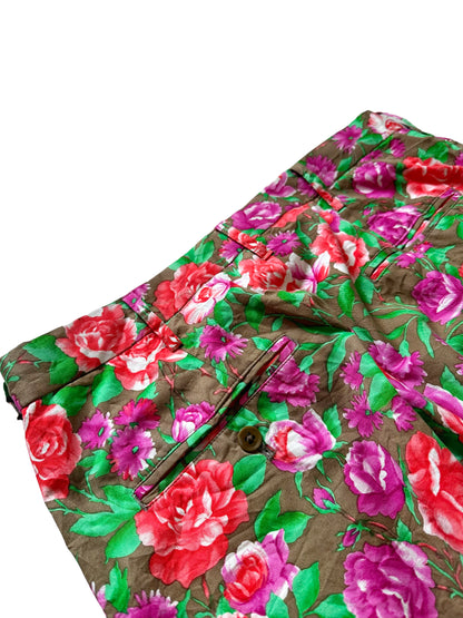 2001 Floral Flower Trousers