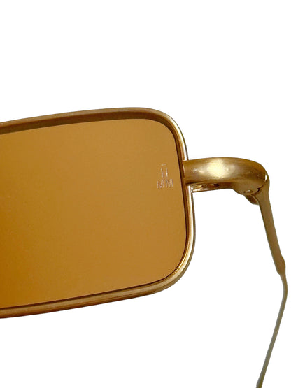 X Velvet Underground “Fatale” Gold Sunglasses