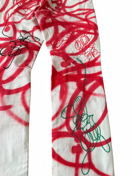 2013 1/1 Skoloct Graffiti Denim