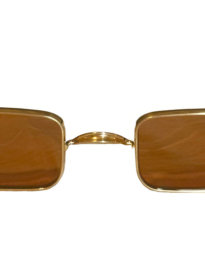 X Velvet Underground “Fatale” Gold Sunglasses