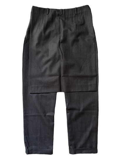 Skirted Stripe Trouser