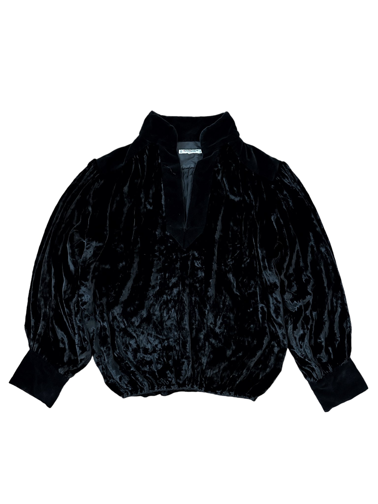 1980’s Balloon Velvet Top