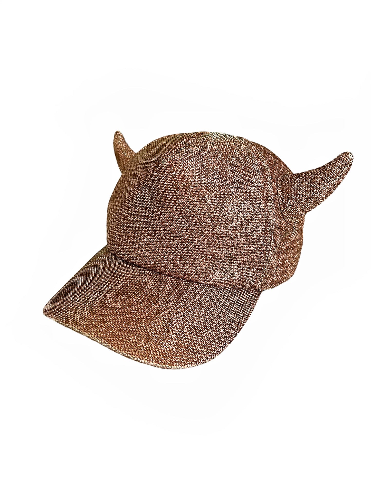 Horn Glitter Cap