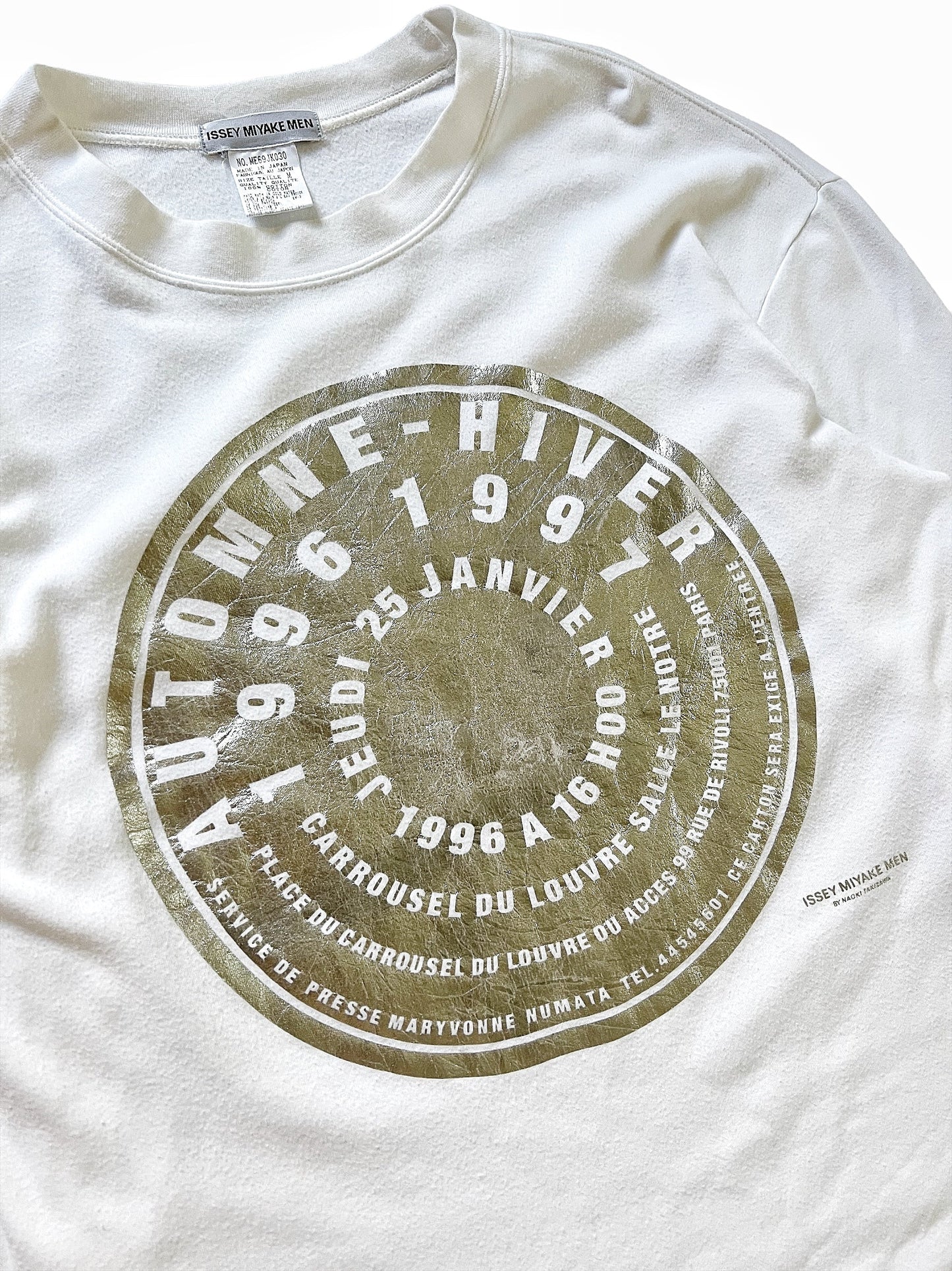 1996 x Naoki Takizawa Foil Crew