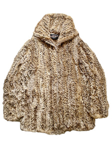 1999 Lynx Woven Fur Knit