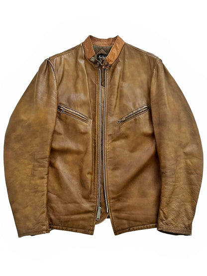 1960’s Perfecto Cafe Racer Leather Jacket