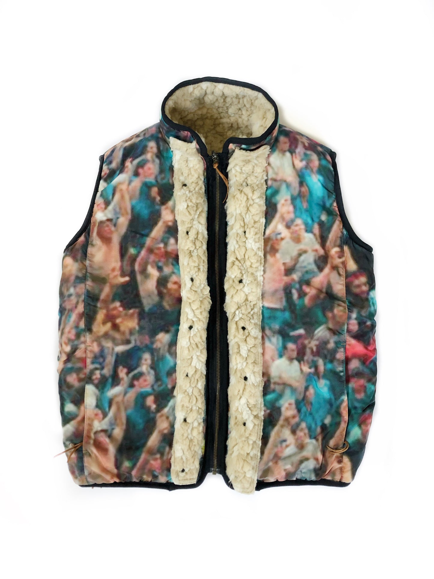 Mid 2000’s Kapital Fuji Rock Sherpa Reversible Vest