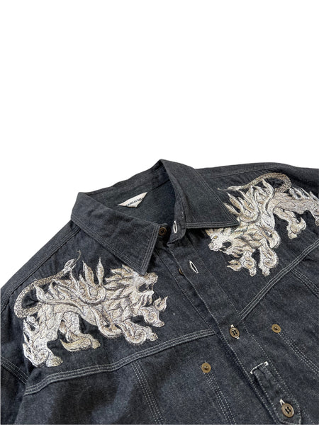1990’s Dragon Western Denim Shirt