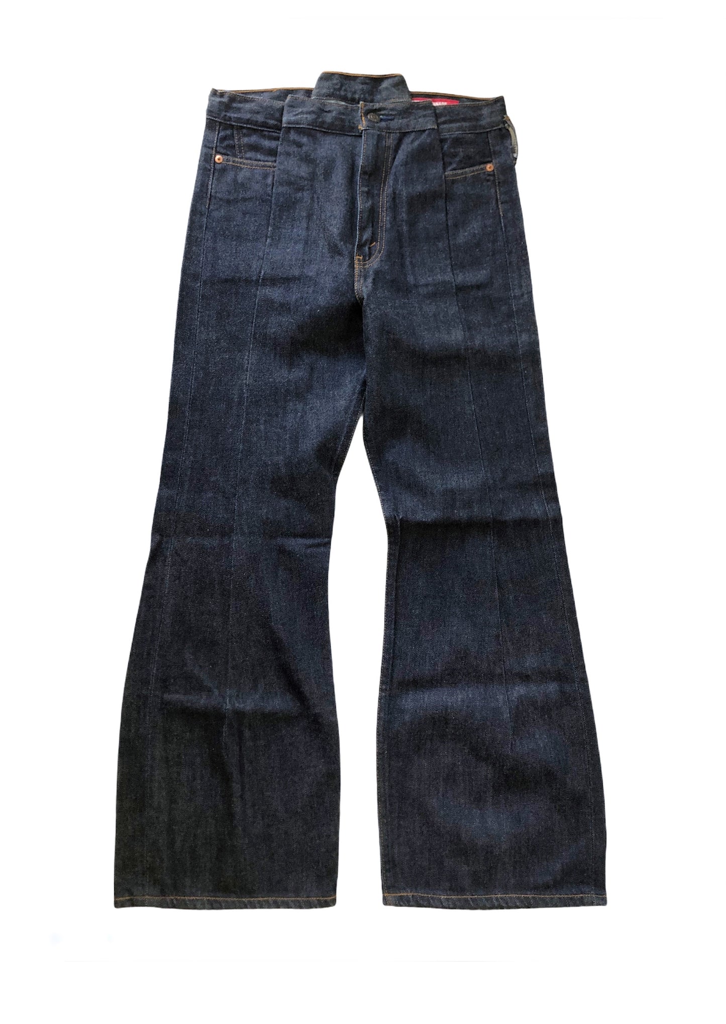 2001 Levis Reconstructed Flare Denim