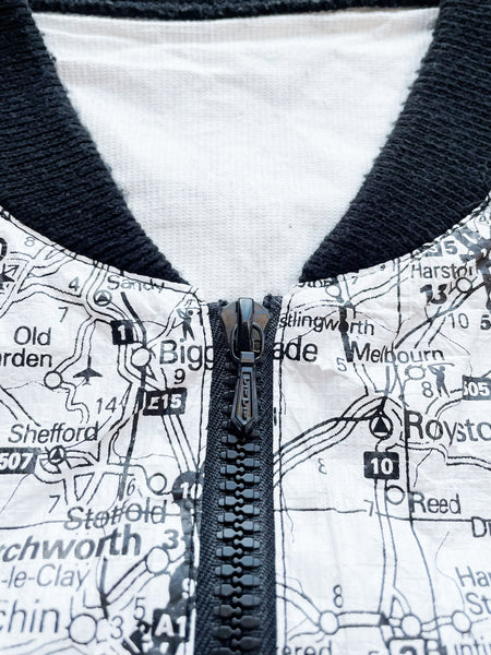 SS04 London Underground Map Tyvek Bomber