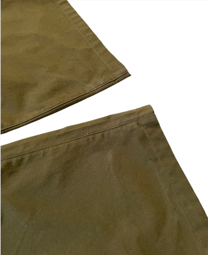 Wide Leg Green Trouser