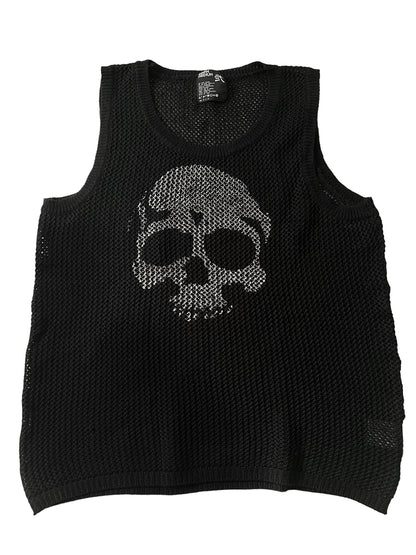 Knit Skull Tank Top